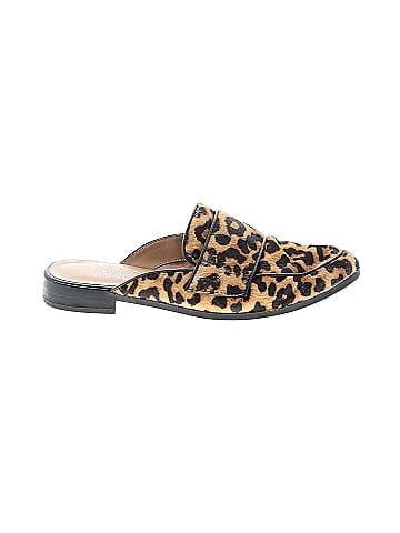 Franco sarto deals leopard mules