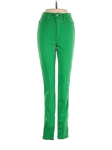 Vibrant M.I.U Green Jeans 24 Waist - 75% off