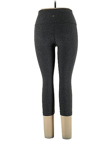 90 Degree by Reflex Leopard Print Black Gray Yoga Pants Size L - 71% off
