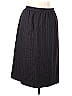 Unbranded Stripes Marled Chevron-herringbone Gray Casual Skirt Size 13 - 14 - photo 1