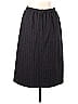 Unbranded Stripes Marled Chevron-herringbone Gray Casual Skirt Size 13 - 14 - photo 2