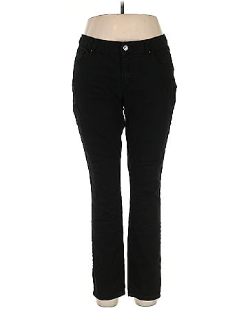 Natalie High-Waisted Denim Cargo Pants (Black) – La Belle Boutique