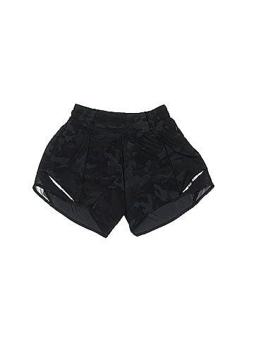 Lululemon Athletica Color Block Black Athletic Shorts Size 2 (Tall) - 38%  off