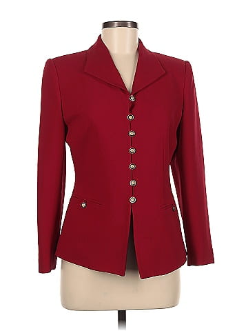 Kasper red clearance blazer