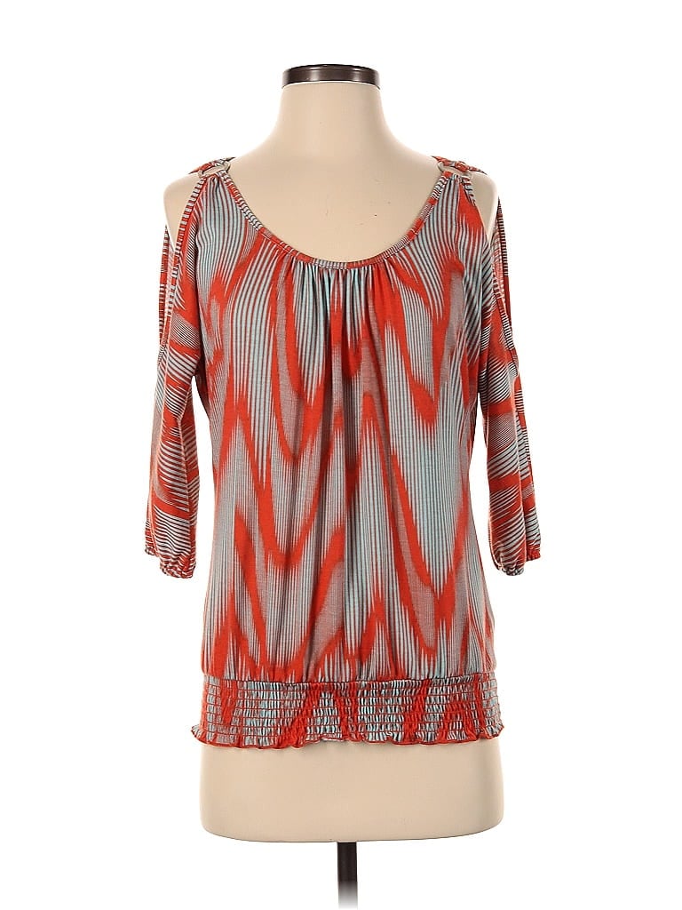 Valentine Red 3/4 Sleeve Top Size S - photo 1