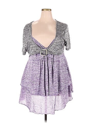 Rosegal purple hot sale dress