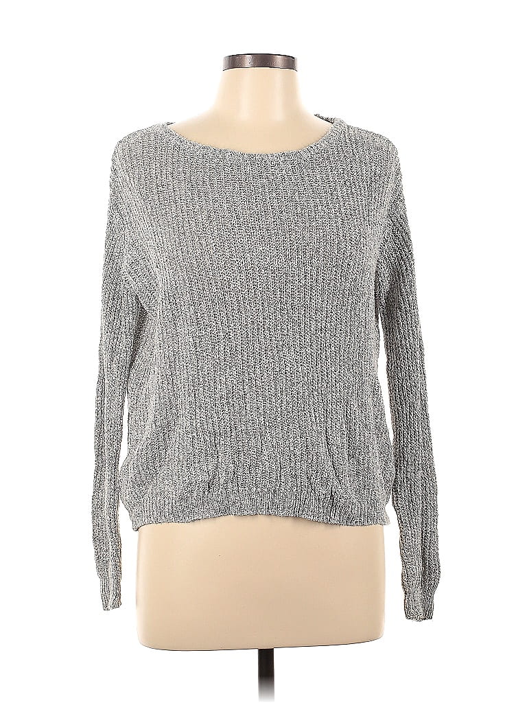 Pre-owned Brandy Melville Pullover Sweater In Silver
