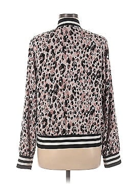 Peyton jensen 2024 leopard bomber jacket