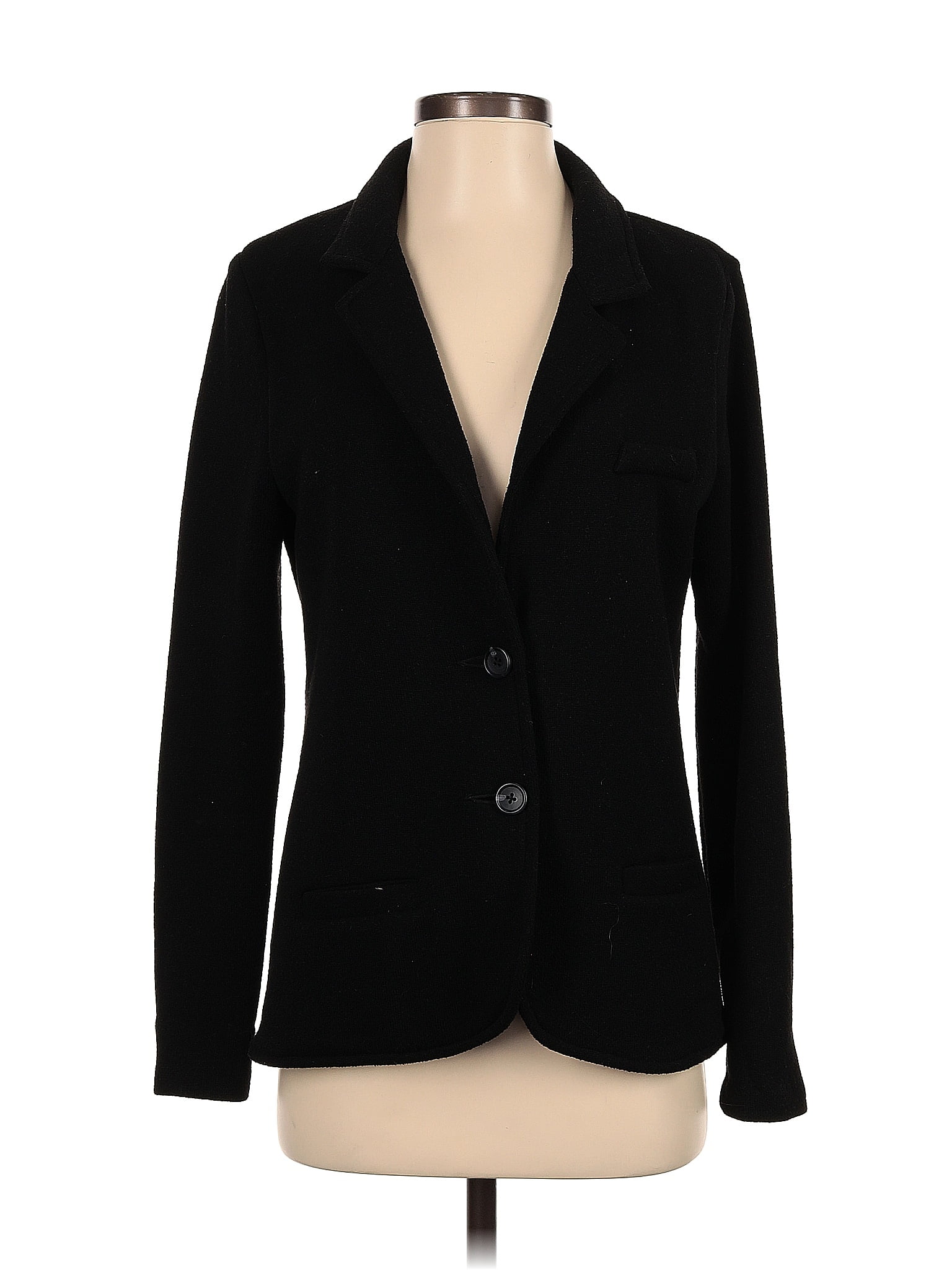 Allison Joy Solid Black Blazer Size S 74 Off Thredup