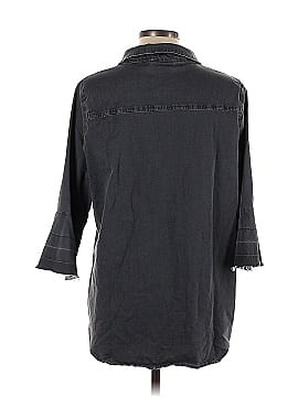 Belle By Kim Gravel 3/4 Sleeve Button-Down Shirt (view 2)