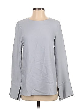 Bassike Long Sleeve Blouse (view 1)