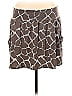 Banana Republic Factory Store Tortoise Brown Casual Skirt Size L - photo 1