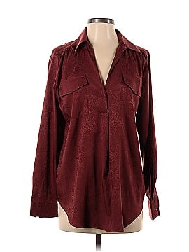 Ann Taylor Long Sleeve Blouse (view 1)