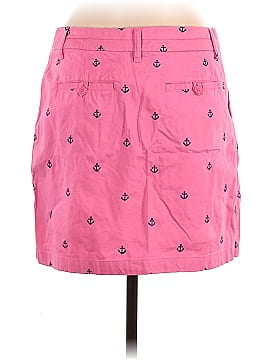 British Khaki Denim Skirt (view 2)