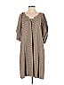 Nicole Miller Marled Gray Casual Dress Size P - photo 1