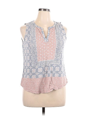 Top Sleeveless Basic By Lucky Brand O Size: L
