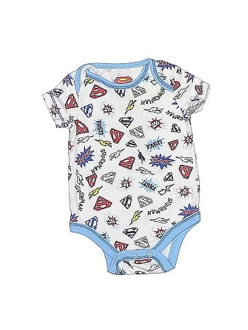 Superman Short Sleeve Onesie (view 1)