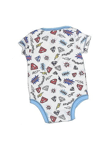Superman Short Sleeve Onesie (view 2)