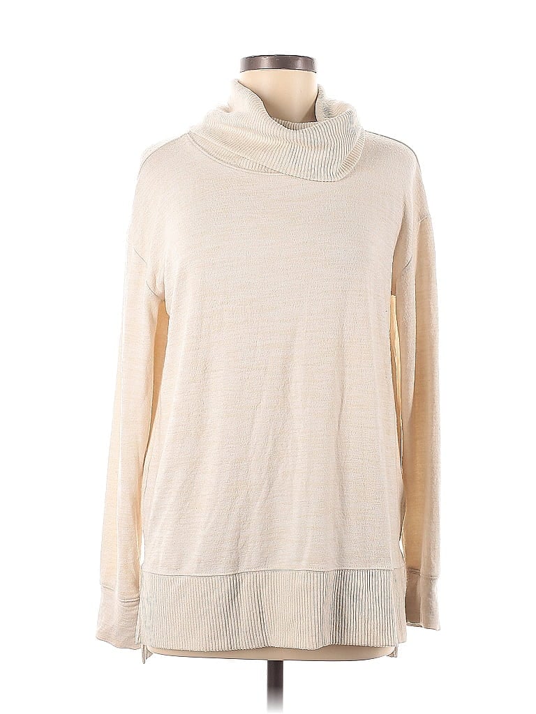 Gap Ivory Turtleneck Sweater Size M - photo 1