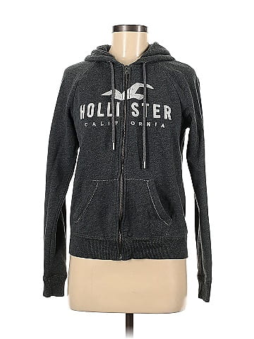 Hollister discount gray hoodie