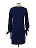 Banana Republic Factory Store 100% Polyester Solid Blue Casual Dress Size 2 - photo 2
