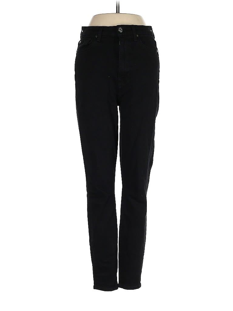 Pre-owned 7 For All Mankind Jeans In Black