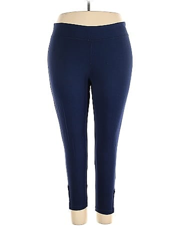 French Laundry Navy Blue Leggings Size 3X (Plus) - 43% off