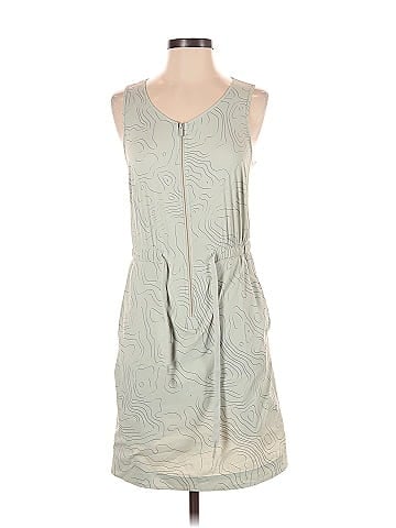 FLX Solid Gray Casual Dress Size XS - 69% off