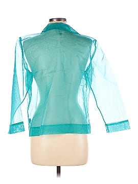 Sigrid Olsen Sport Long Sleeve Silk Top (view 2)