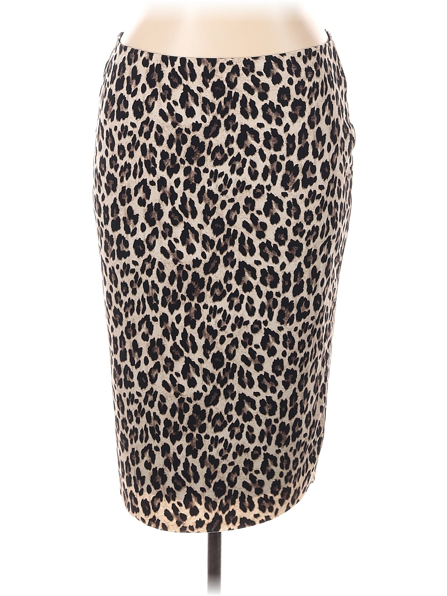 Vince camuto hotsell leopard pencil skirt