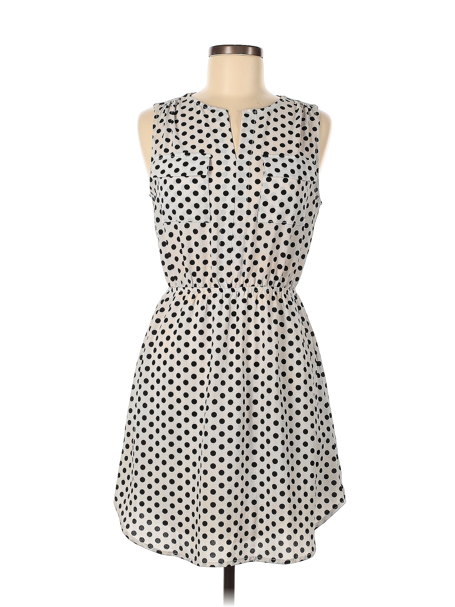 Monteau polka hot sale dot dress