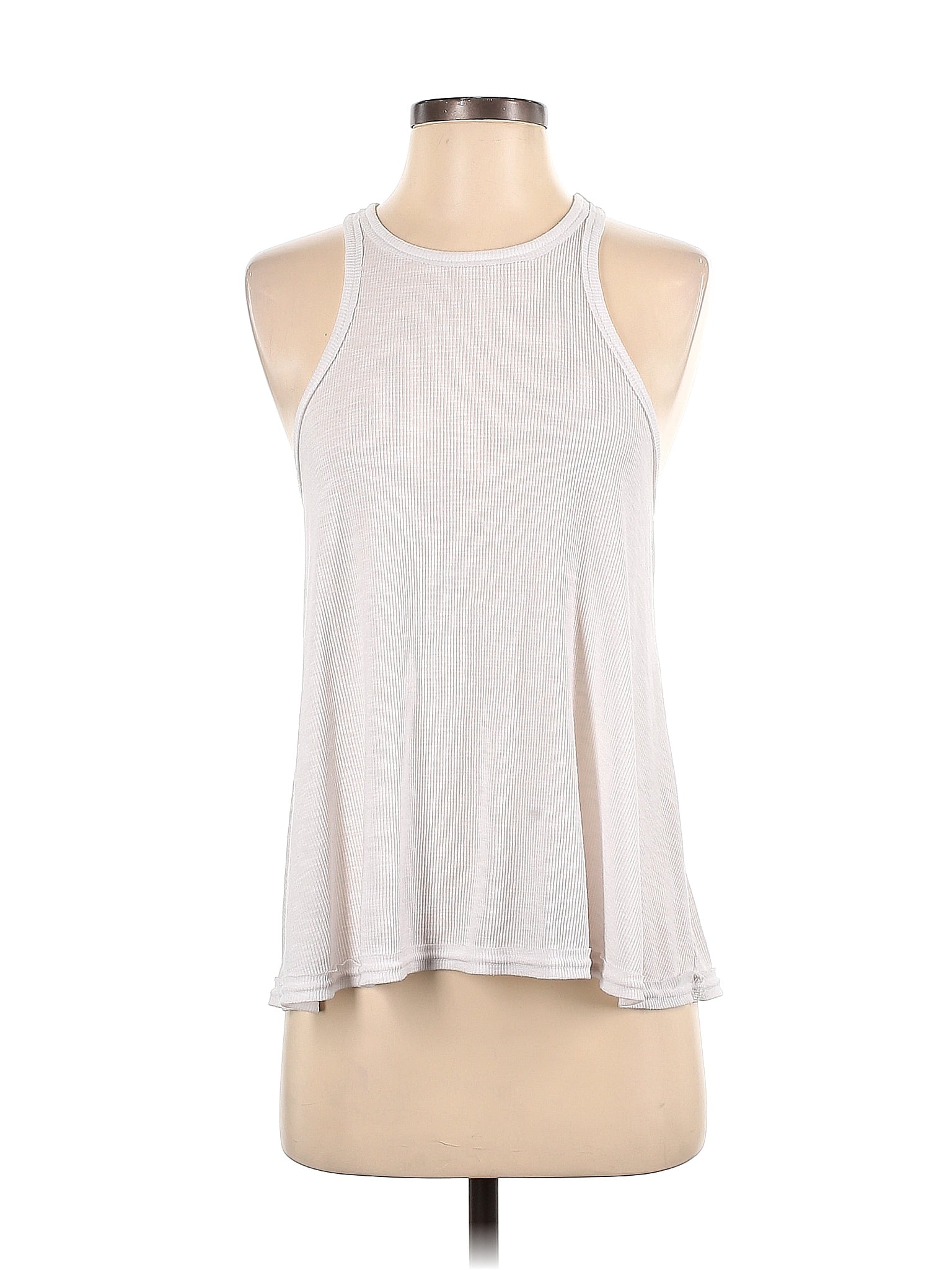 Intimately by Free People White Silver Tank Top Size XS - 56% off | ThredUp