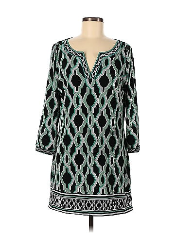 White house black shop market teal dress