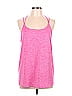 Ideology 100% Polyester Pink Active Tank Size L - photo 1