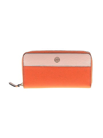 Tory burch 2024 orange wallet