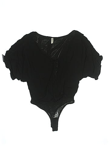 Intimately by Free People Solid Black Bodysuit Size XS - 59% off