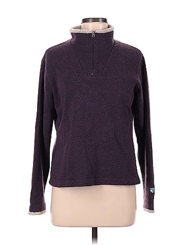 Kuhl Solid Purple Fleece Size M - 53% off