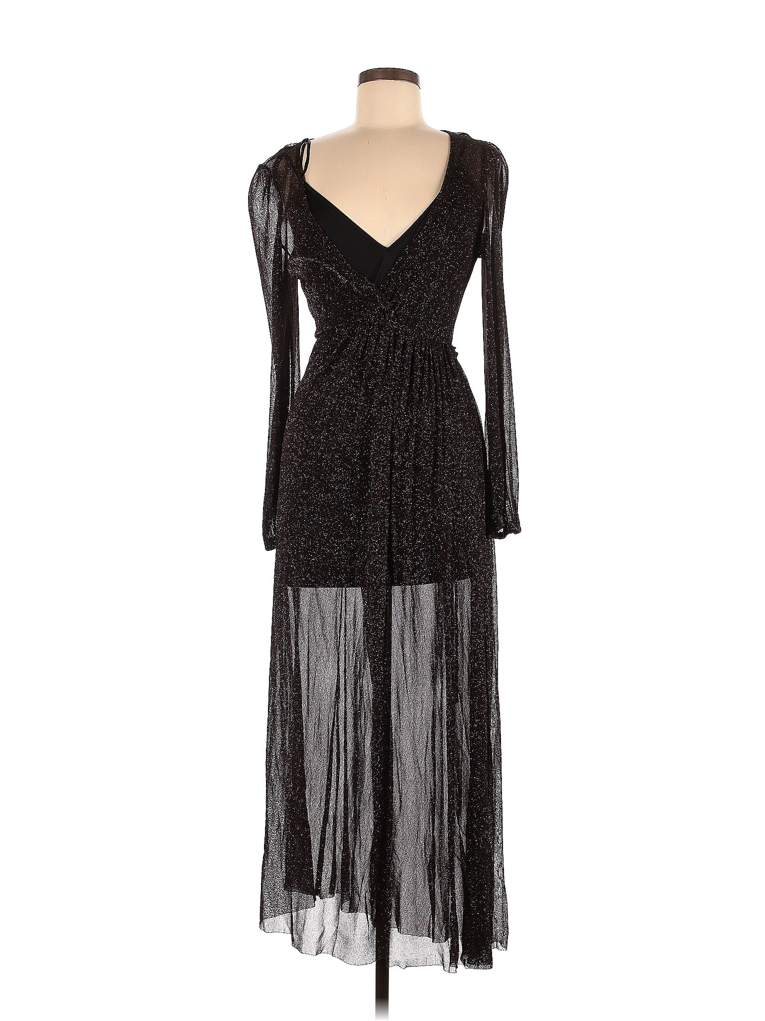 long sleeve denim shirt dress Size:Petite-10 global-sleeve_length-Short Sleeve Ralph Lauren Cape Georgette