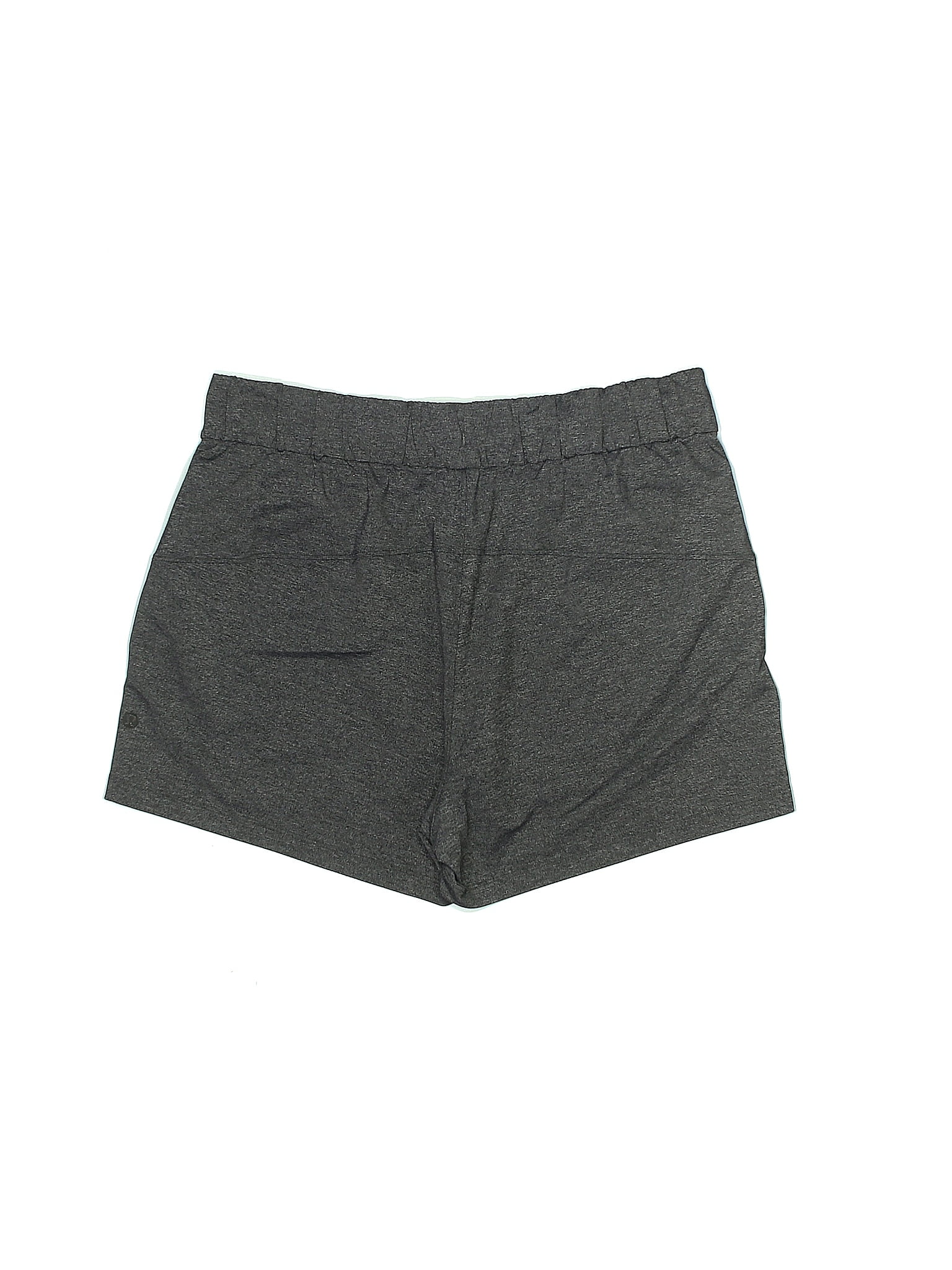 Lululemon Athletica Solid Gray Shorts Size 10 - 48% off