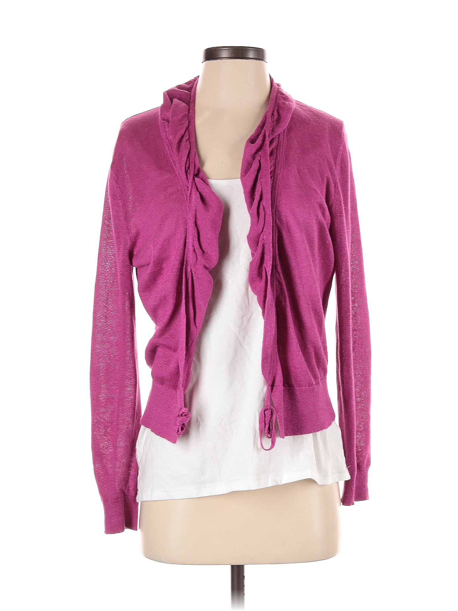 Cardigan Lafayette 148 NY En Lin Vert - Taille S, Occasion En Excellent état