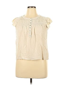 Rose + Olive Short Sleeve Blouse (view 1)