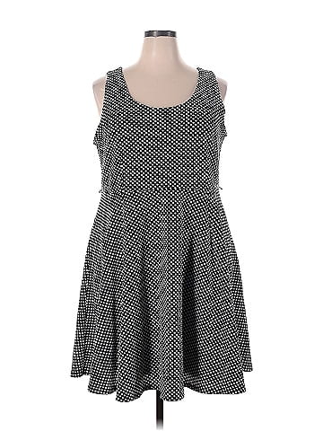 Lane bryant clearance polka dot dress