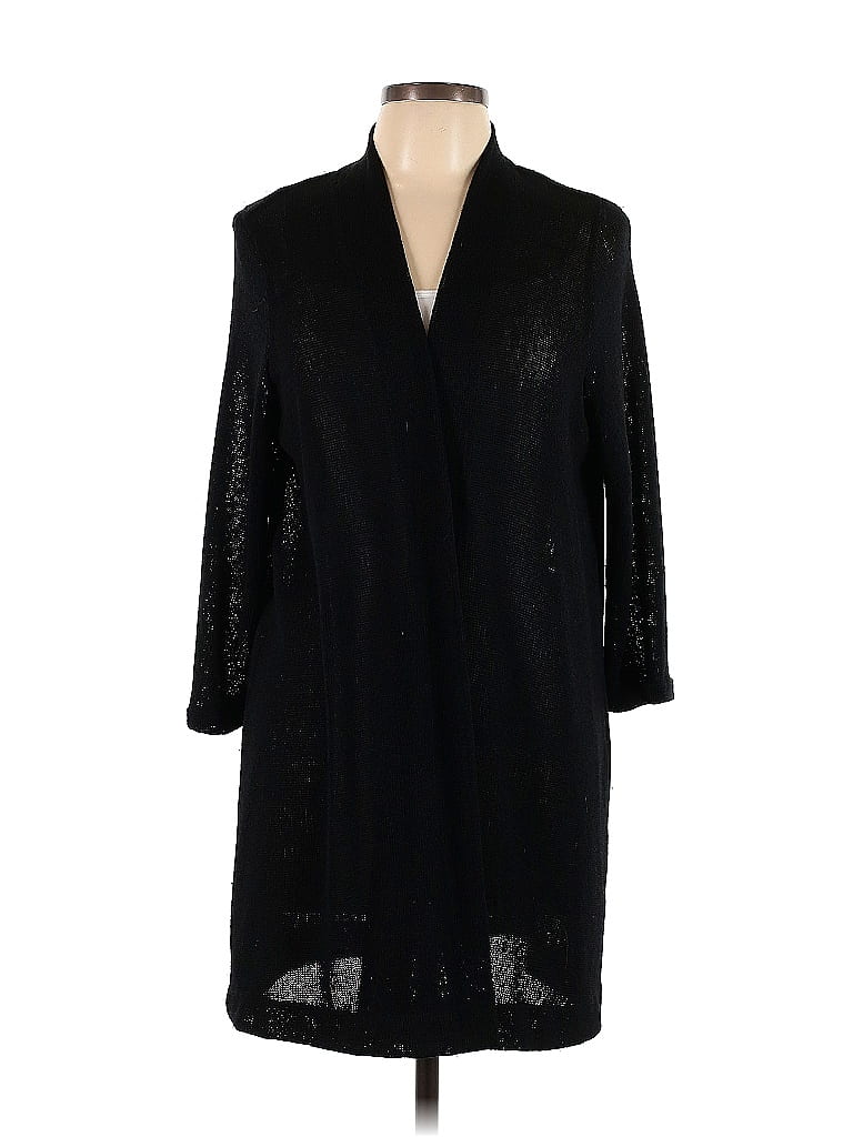 Alfani Women's Illusion Plaid Cardigan White Size -XL