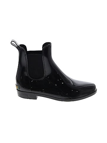 Ralph lauren clearance black rain boots