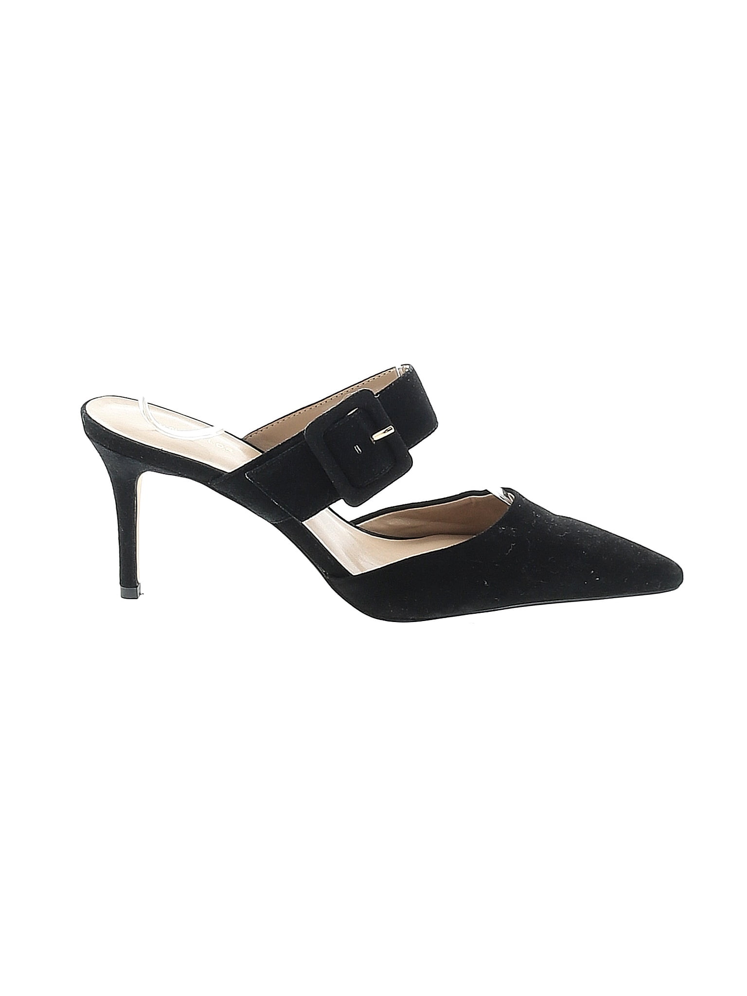 Ann Taylor Solid Black Heels Size 8 78 off ThredUp