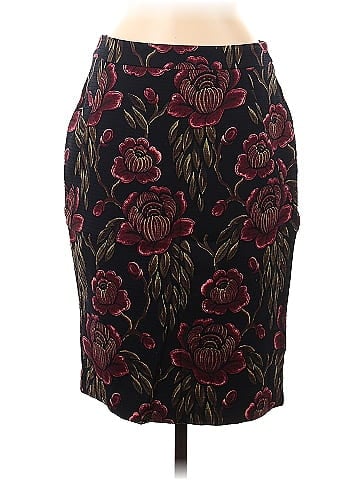 Lularoe Floral Burgundy Leggings One Size - 55% off