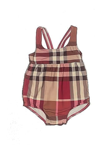 Burberry plaid hot sale swimsuit