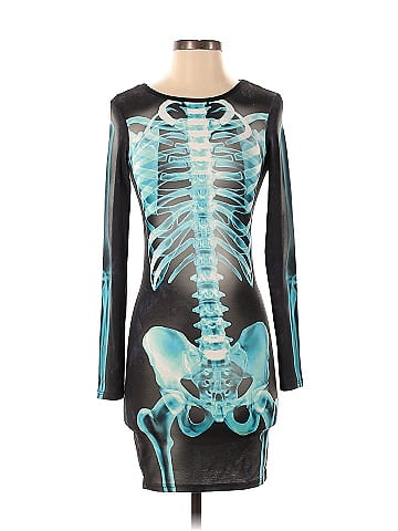 Topshop best sale skeleton dress