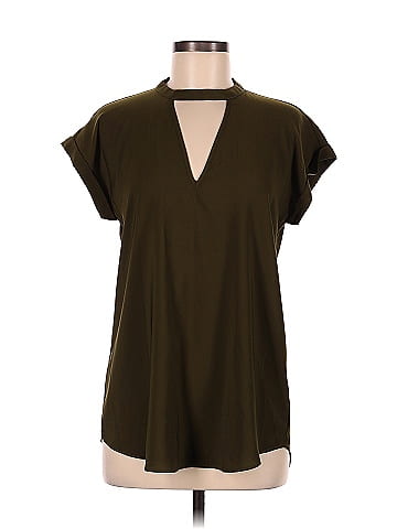 Express short sleeve sales blouse