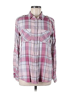 Express Long Sleeve Button-Down Shirt (view 1)